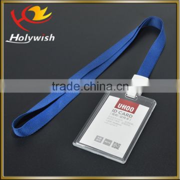 Factory direct sale fasion hard plastic id card holder