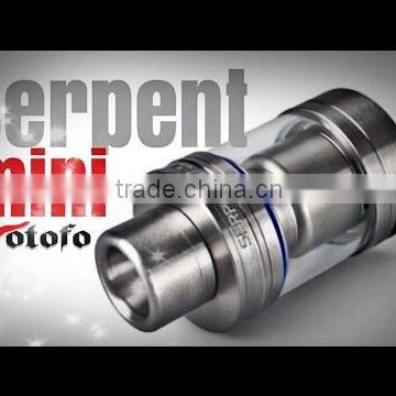 Highly recommended best RTA Atomizer 2016 from Wofoto, Serpent mini RTA 3.0ml with dual adjustable airflow