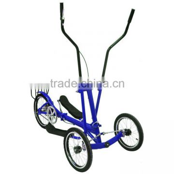 Outdoor Elliptical Sports Balance Bike Parts With 2 Wide Wheels