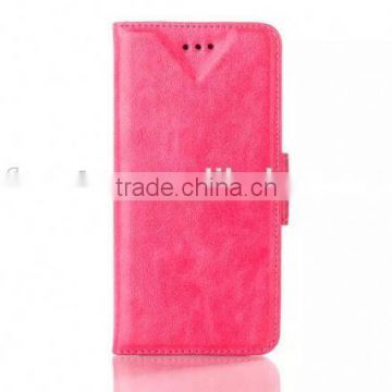 New Design For iPhone 6 PU Leather Wallet Case F-IPH6LC007