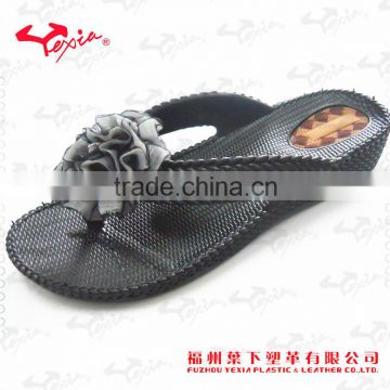 China shoes factory ant-slip Slipper wedge heel