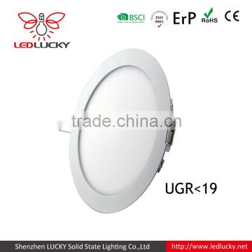 16W CE and RoHS Approved dimmable and DALI round led flat light
