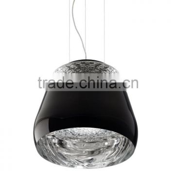 Valentine Black Suspension Lights With Beautiful Flower Pattern for Homes Decorative