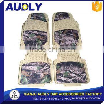 2016 newest design plastic car all season camo floor mats