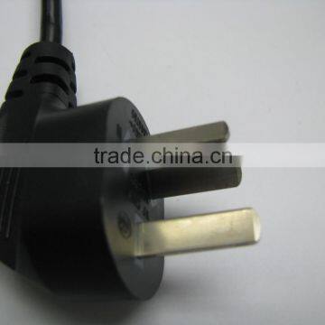 Chinese standard 10A/ 250V 3pin electrical plug