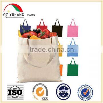 Wholesale Tote Bags With Color Handles 100% Cotton
