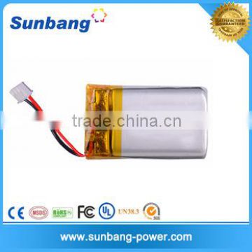 Flat lithium battery e-cigarette battery lithium polymer e-cigarette battery