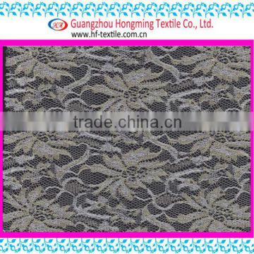 tricot jacquard lace fabric for women's wear