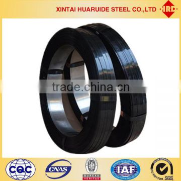 Hua Ruide Steel-Oscillated wound-Black Coated Wax Steel Strap Packing-Tensile Strength of Steel Strap