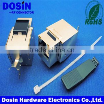 hot sale UTP toolless keystone jack, RJ45 connector with led and emi
