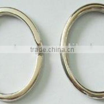 25mm size flat shape key ring