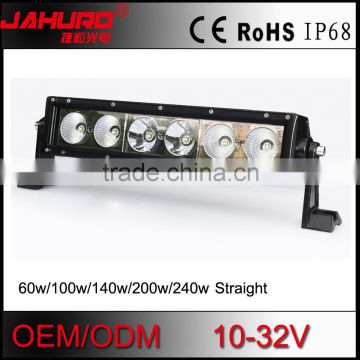 60w off road led light bar 13.5 inch single row led light bar for off road trucks