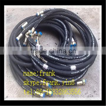 wire braid hydraulic rubber hose manufacture/factory agricultural machinery using hydraulic hose assembly and fittings
