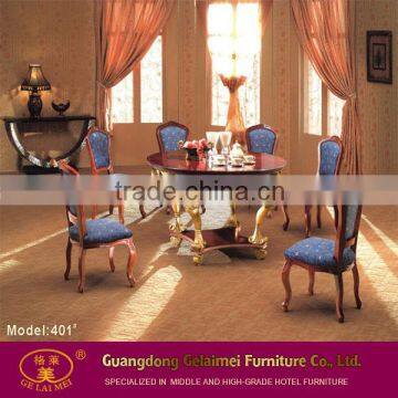 401 Top sale restaurant solid wood table and chair