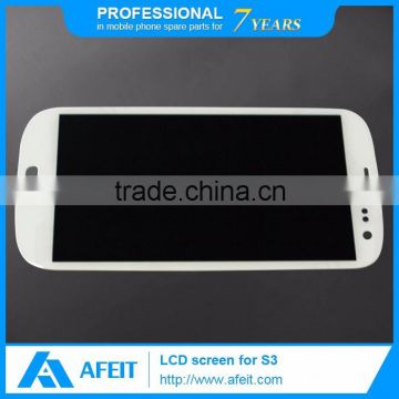 Original brand new replacement for samsung galaxy s3 i9300 lcd screen touch frame