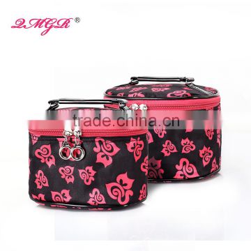 China factory wholesale travel satin cosmetic bags set