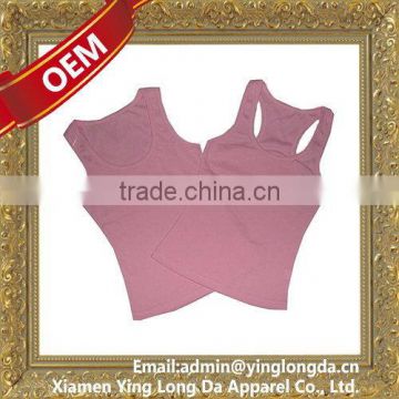 High quality new products spaghetti strap girl vest