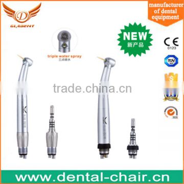 Gladent fiber optic dental high speed handpiece with quick coupling GD-H507