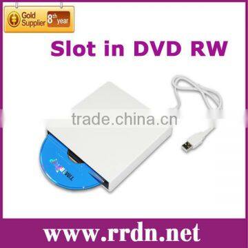Slimline Slot-in USB External Dual-layer DVD /-RW Drive Plug-and-play