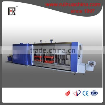 Paper cup lid thermoforming machine