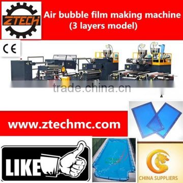3 layers model air bubble film machine for making swimming pool solar cover