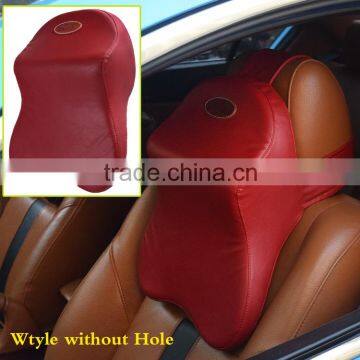 PU Lether Cover Car Neck Support Pillow