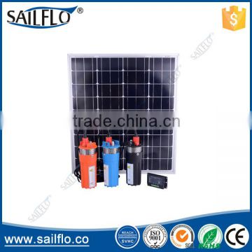 Sailflo 6LPM 12/24V dc submersible solar water pump for agriculture/solar water pump controller