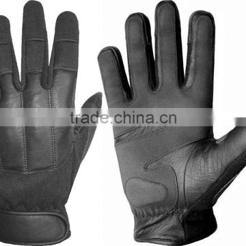 Leather Police Gloves