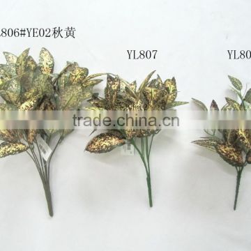 artificial evergreen leaves bush YL806