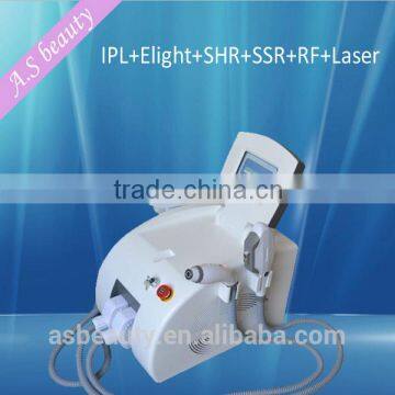 2016 OEM E-light nd yag laser tattoo removal/portable elight machine/ipl shr hair removal machine