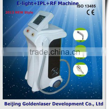2013 Exporter E-light+IPL+RF machine elite epilation machine weight loss duck depilator
