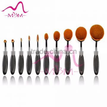 High Quality 1set 7 pcs Professional Synthetic Hair Cosmetic Makeup Brush blush Brushes Set