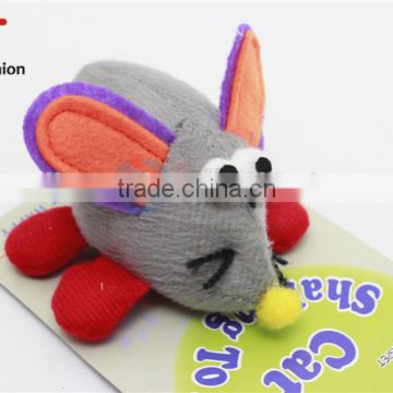 No.1 yiwu exporting commission agent wanted lovey mouse plush toy for cat