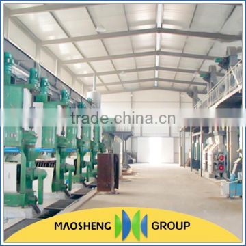 full continuous 50Ton shea butter oil refining machine