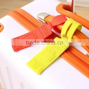 silicone luggage tag&silicone bag tag&Travel Trolley Luggage Tag