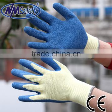 NMSAFETY 10 gauge cheapest latex hand gloves hot sale latex safety gloves
