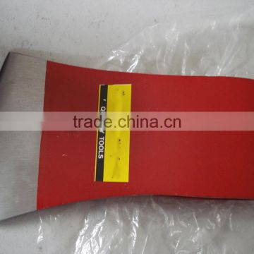 Factory forged steel for splitting wood with wooden/plastic-coating/fibre glass handle