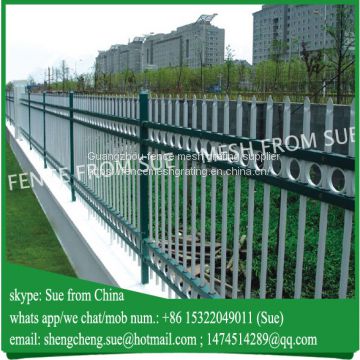 China factory Green color picket fencing export