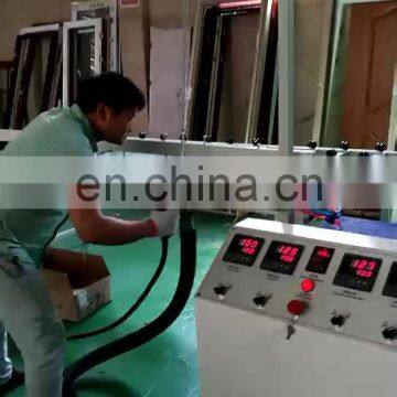 Hot melt sealant sealing machine for double glazing glass processing