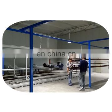 Automatic Powder coating line for aluminium profile- curing oven_recovery system