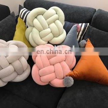 Hot selling OEM creative pillow knot pillow sofa backrest pillows