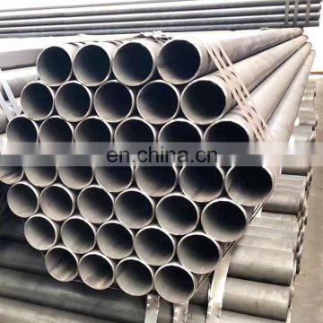 Factory Price  Black Round Mild Steel Pipe 1 1/4" pipe