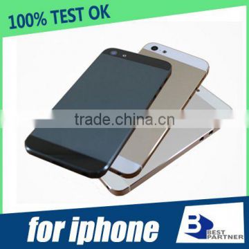 Free shipping back cover housing for iphone 5 back housing