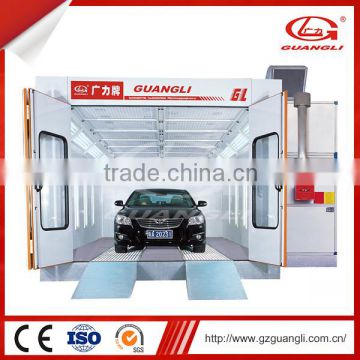 Rational Construction Powder Coated Support Frame Imported Components Car Spray Booth Paint Booth Baking Booth(GL2000-A1)