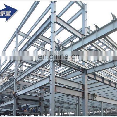 China Large Bay Steel Structures Temporary Warehouse Fabrication