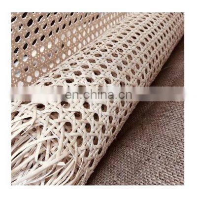Best sell product Synthetic Weaving Mesh Rattan Cane Webbing Roll Wholesale Competitive Price standard size open for decoration