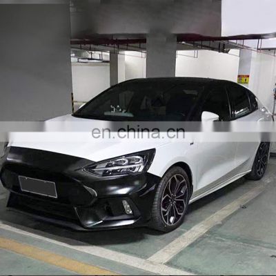 Runde Newest RS Fusion Front Bumper For 2019-2021 Ford Focus