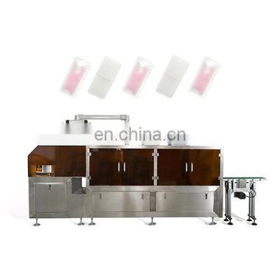 Easysnap in sustainable papermade unit dose papersnap Pulsar 351 liquid filling machine for Cosmetic