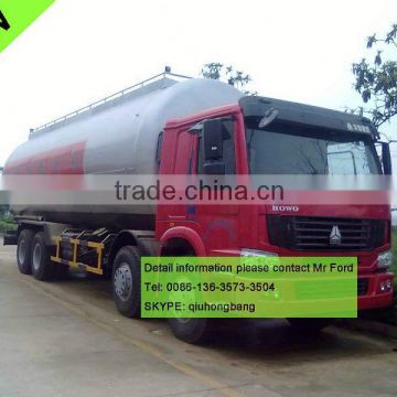 HOWO 40000L cement tanker truck bulk cement tanker vehicle 0086-13635733504