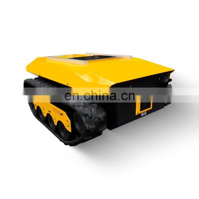 Customized yellow color multi-functional platform TinS-13 electric tracked robot chassis collaborative robot
